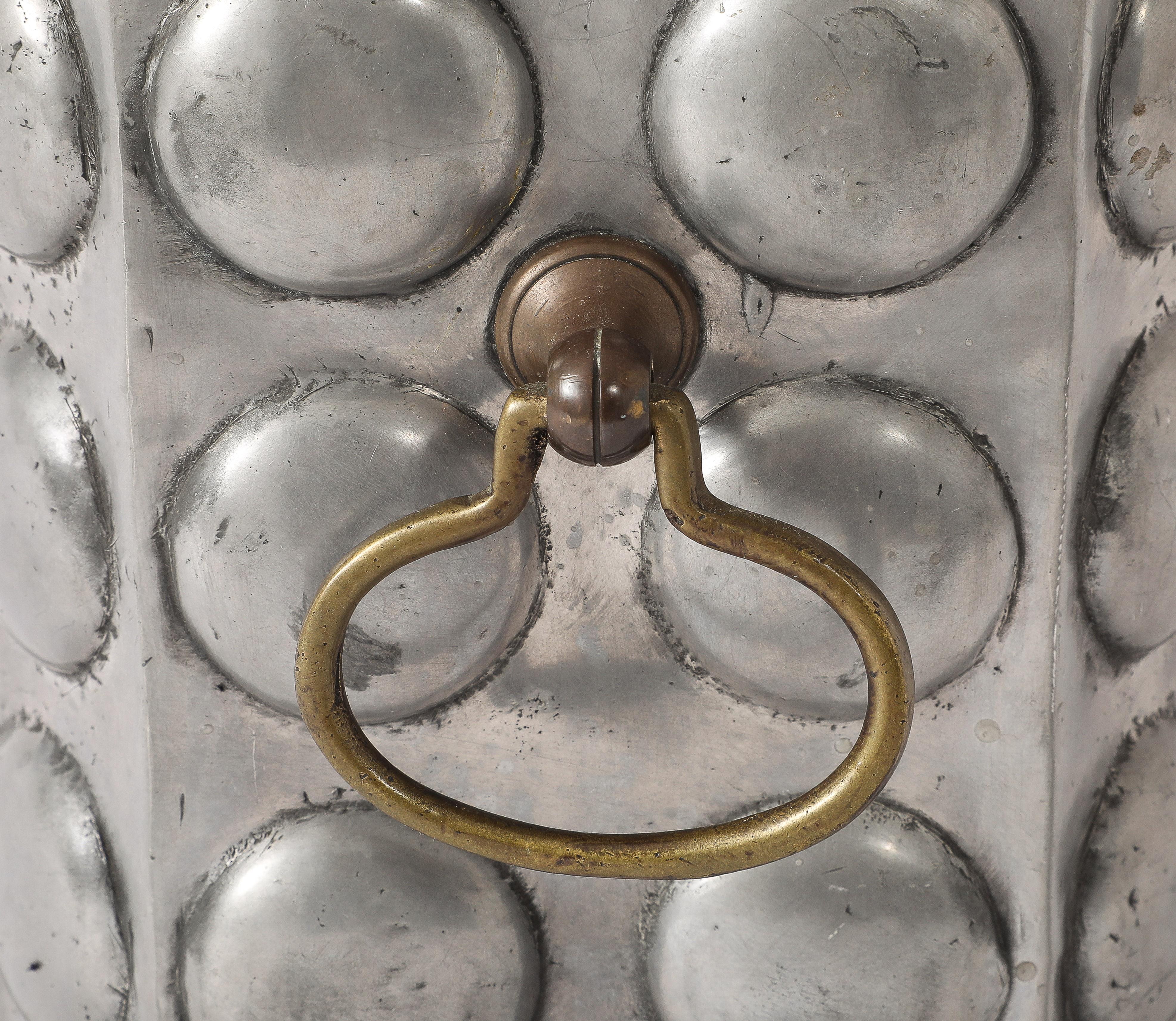 20th Century Pewter Ice Bucket, UK 1950's For Sale