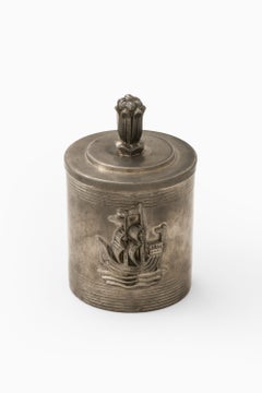 Pewter Jar Attributed to Sylvia Stave, 1940