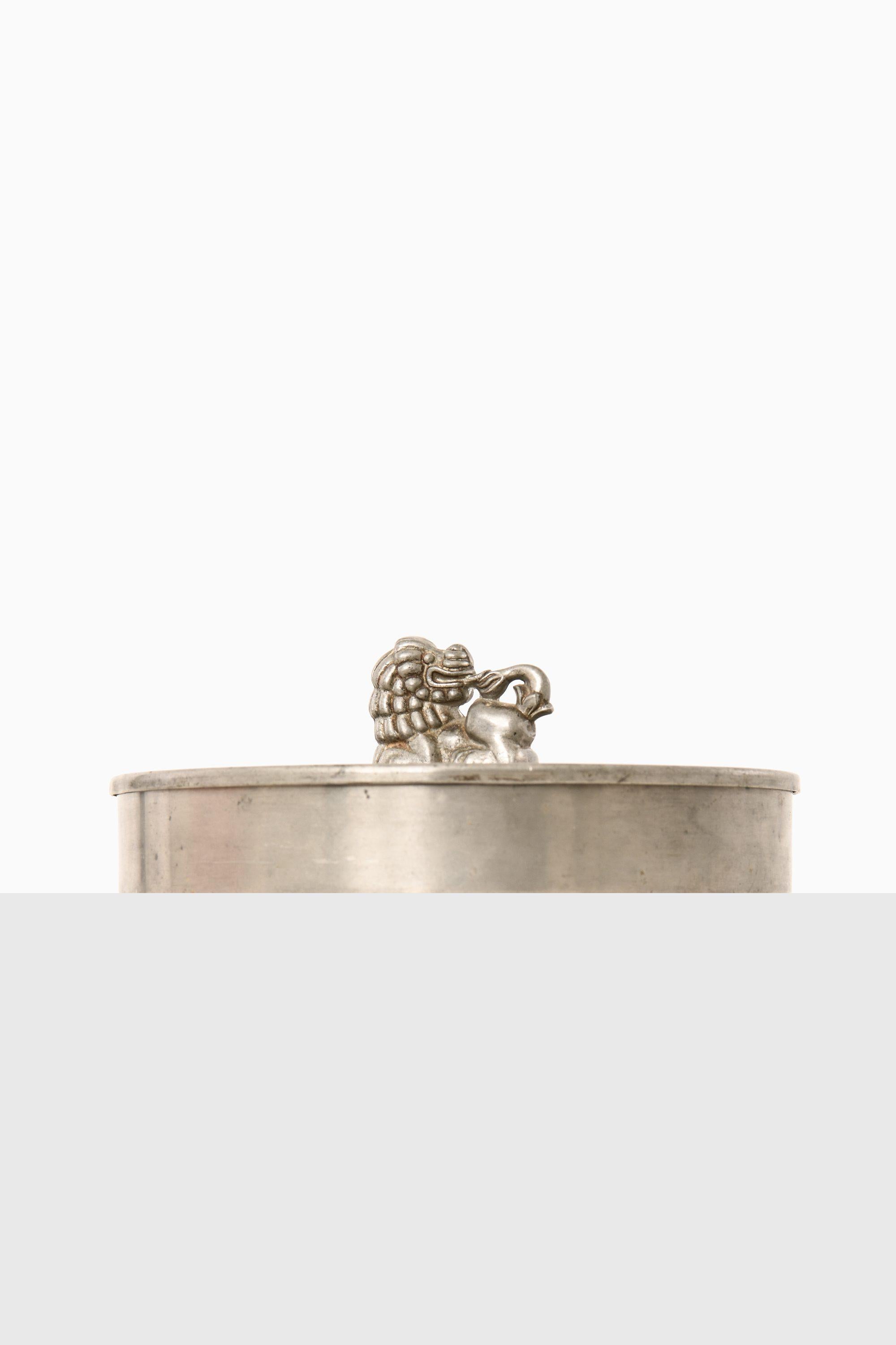 Scandinavian Modern Pewter Jar by Sylvia Stave, 1933