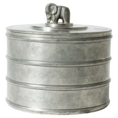 Pewter Jar by Sylvia Stave, C. G. Hallberg, Sweden, 1932