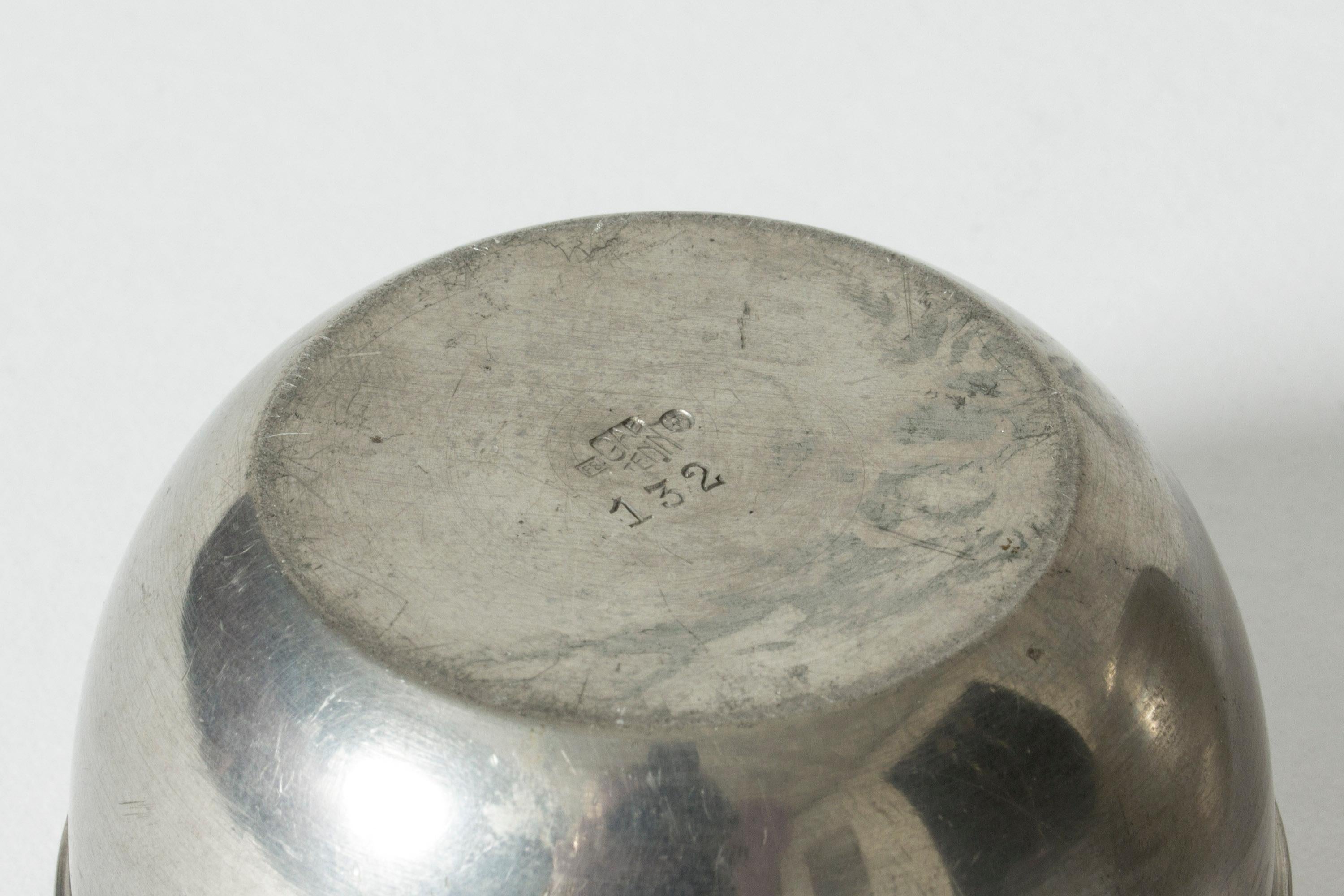Mid-20th Century Pewter Jar from GAB