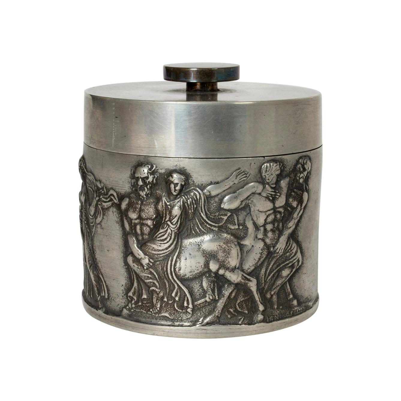 Pewter Jar from Herman Bergman