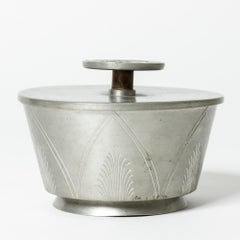 Pewter Jar from Oscar Antonsson, Sweden, 1938
