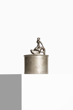 Pewter Jar Produced by Svenskt Tenn in Sweden