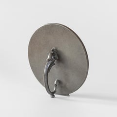 Specchio in peltro di CG Hallberg, Swedish Grace, Art Deco scandinavo, anni '30