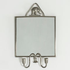 Pewter Mirror by Estrid Ericson for Svenskt Tenn