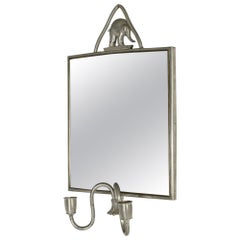 Pewter Mirror by Estrid Ericson for Svenskt Tenn