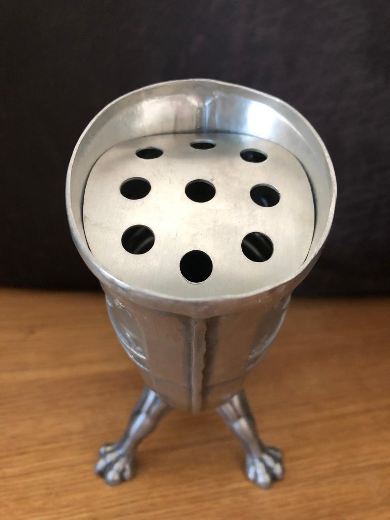 Pewter Norwegian Viking Drinking Horn/Goblet For Sale at 1stDibs