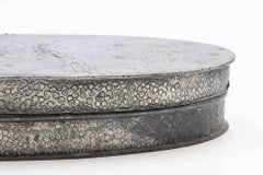 Pewter Oval Box, Italy, Early 20th Century