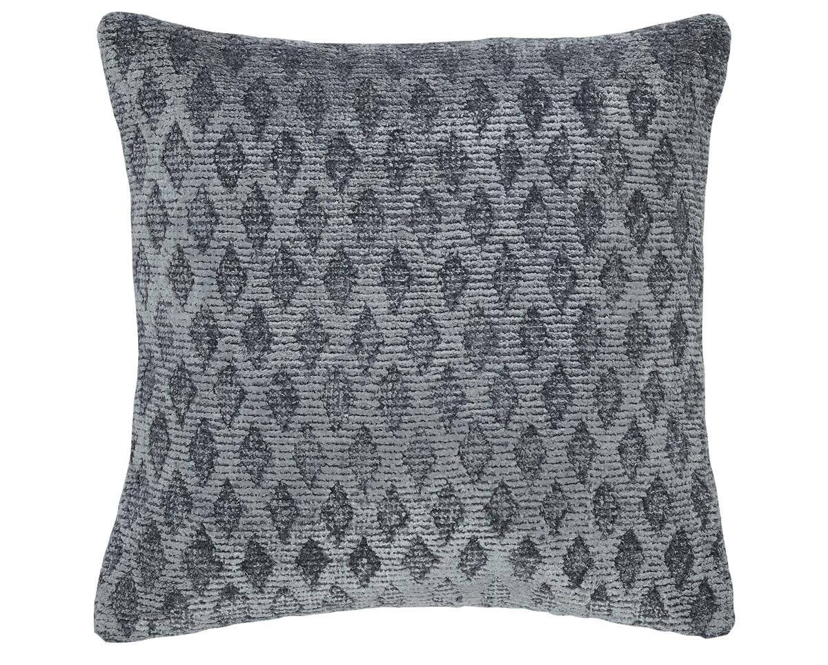 Indien Coussin décoratif moderne gris étain en vente
