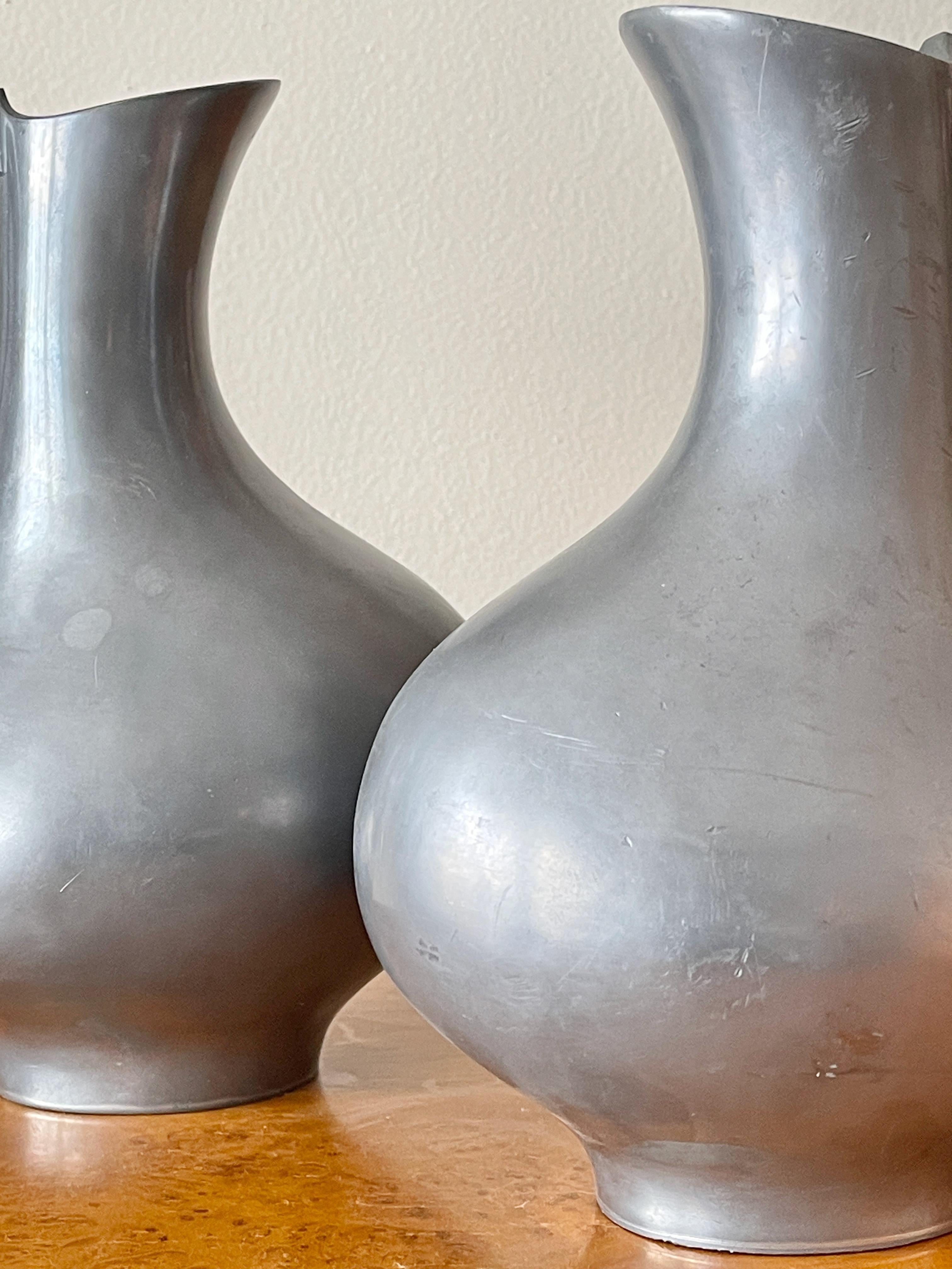 Pewter Pitchers in the style of Henning Koppel For Sale 9