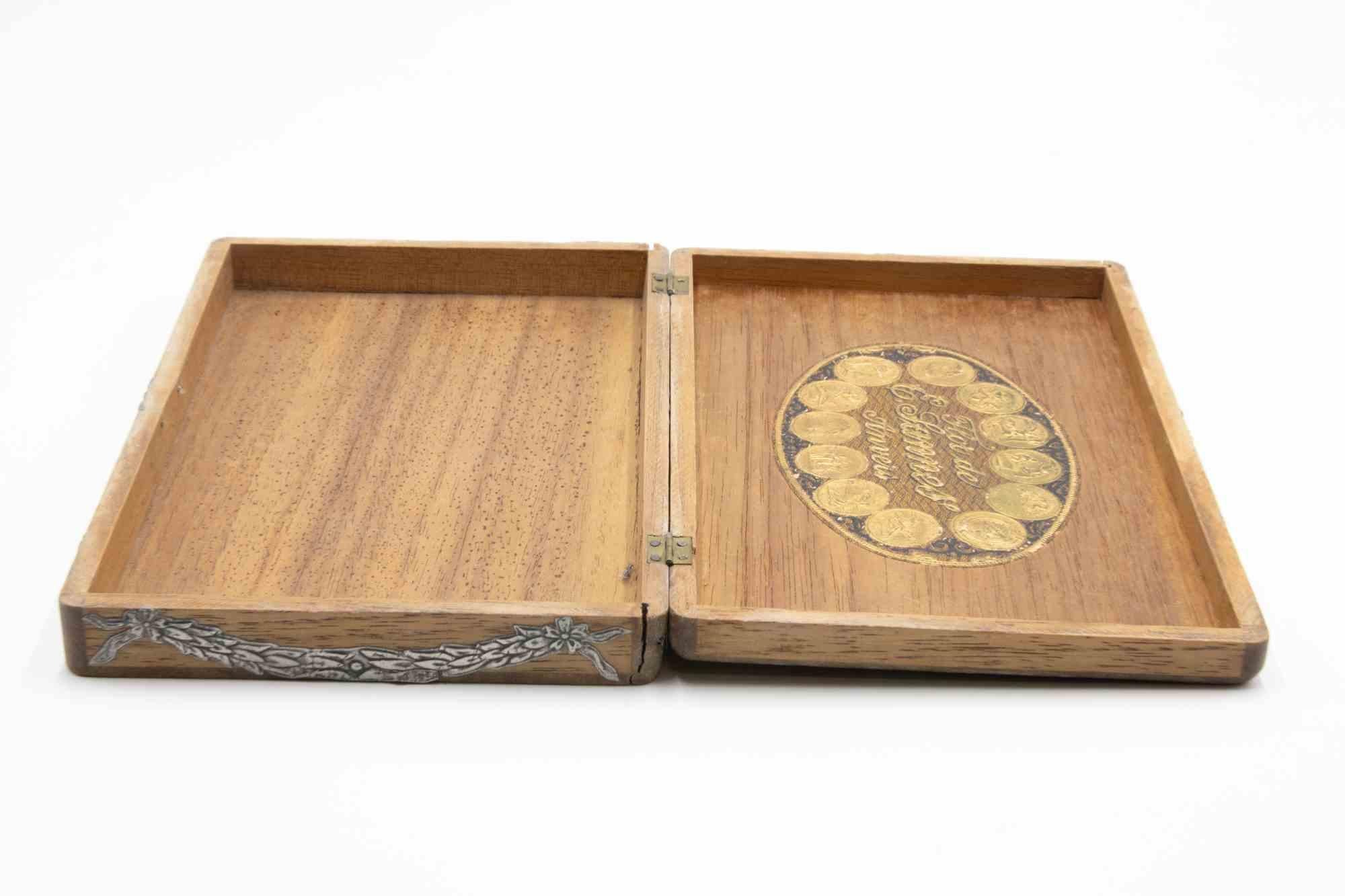 Pewter Rectangular Box, Italy, Early 20th Century For Sale 3
