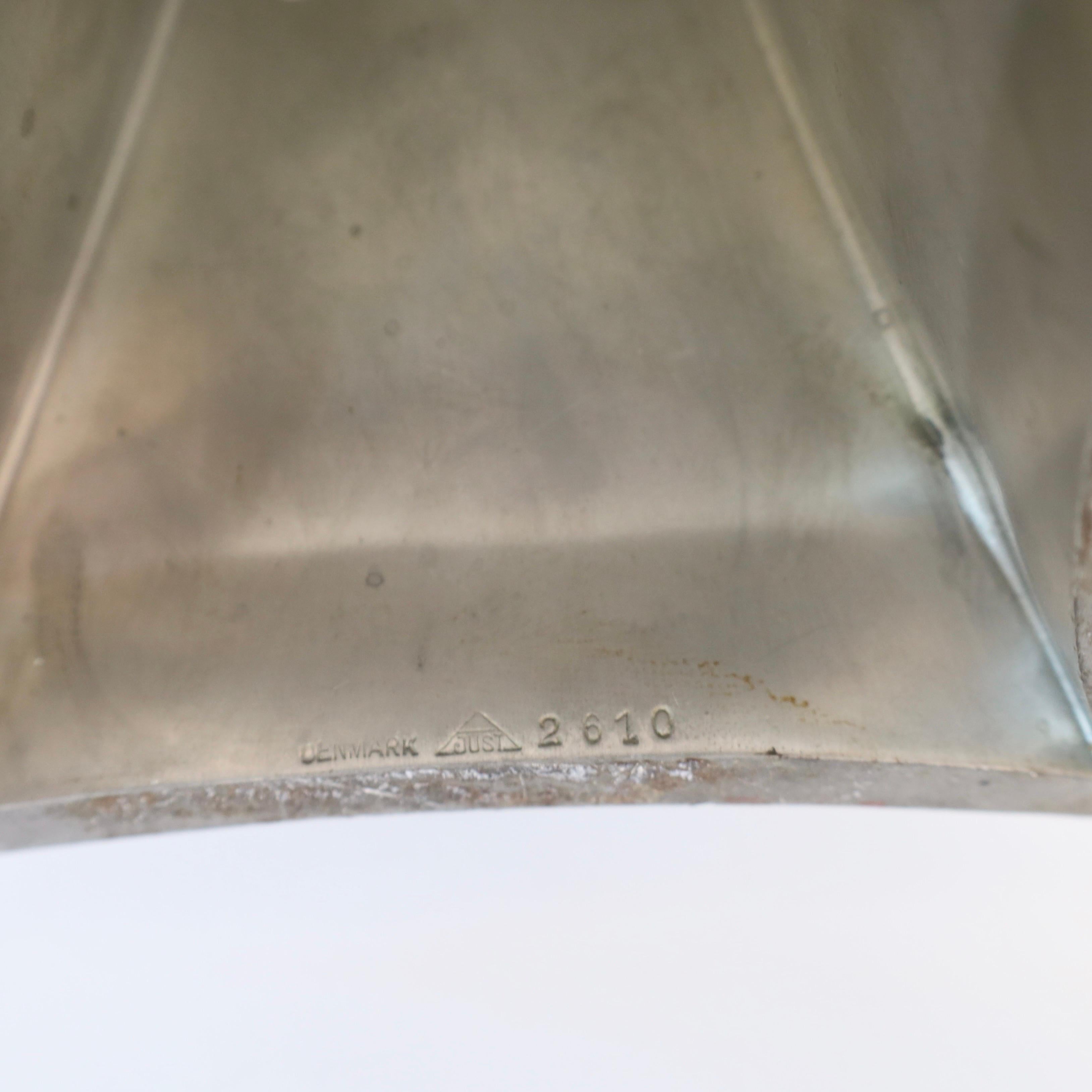 Pewter Table Lamp made by Just Andersen, 1950s, Denmark For Sale 4