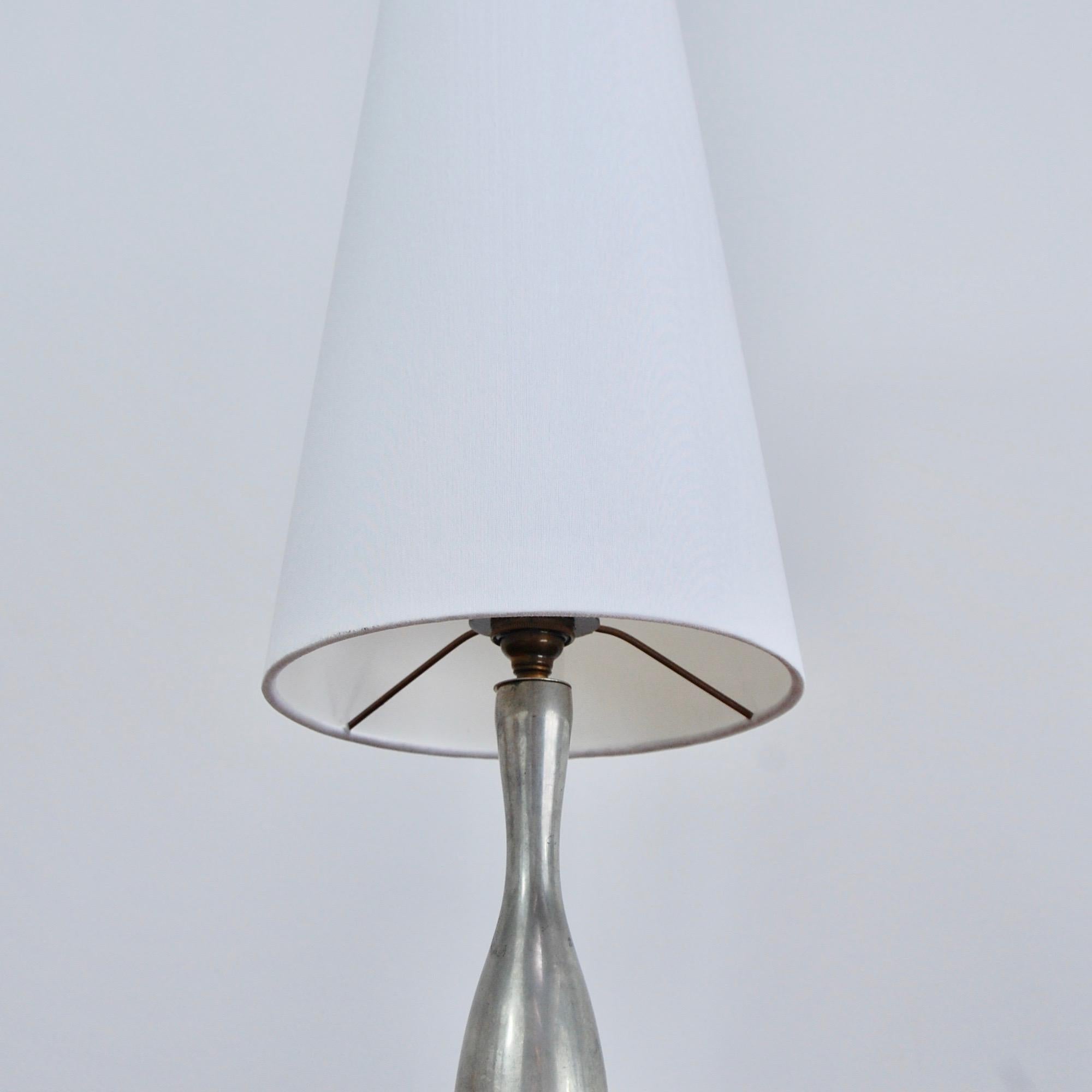Dutch Pewter Table Lamps by Metawa Holland