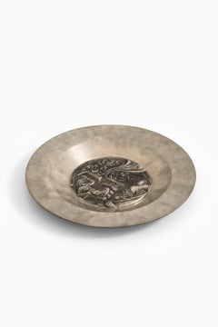 Pewter Tray by Ulla Fogelklou-Skogh, 1949