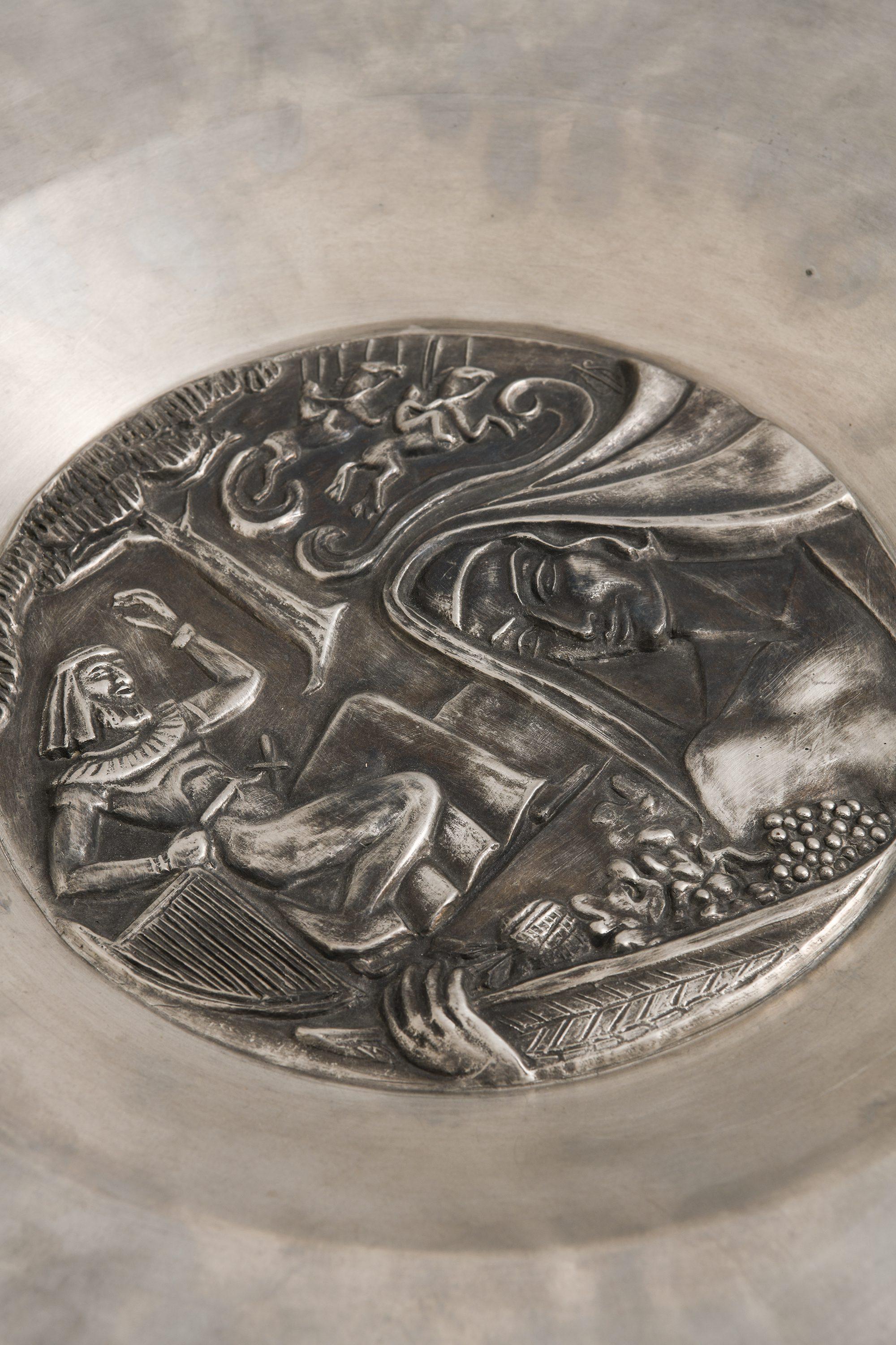 Bandeja de peltre de Ulla Fogelklou-Skogh, 1949 Sueco en venta