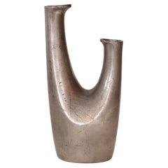 Pewter Vase by designed by Ellen Schlanbush for Just Andersen, 1950s, Denmark