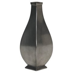 Pewter Vase by designed by Ellen Schlanbush for Just Andersen, 1950s, Denmark