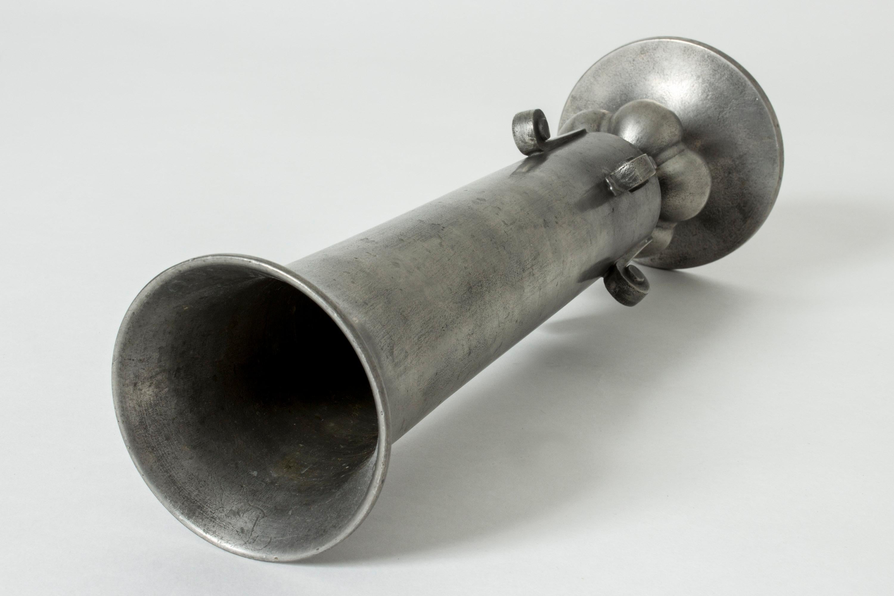 Pewter Vase by Edvin Ollers, Designed in 1936 2