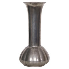 Pewter Vase by Just Andersen, 1920s, Denmark