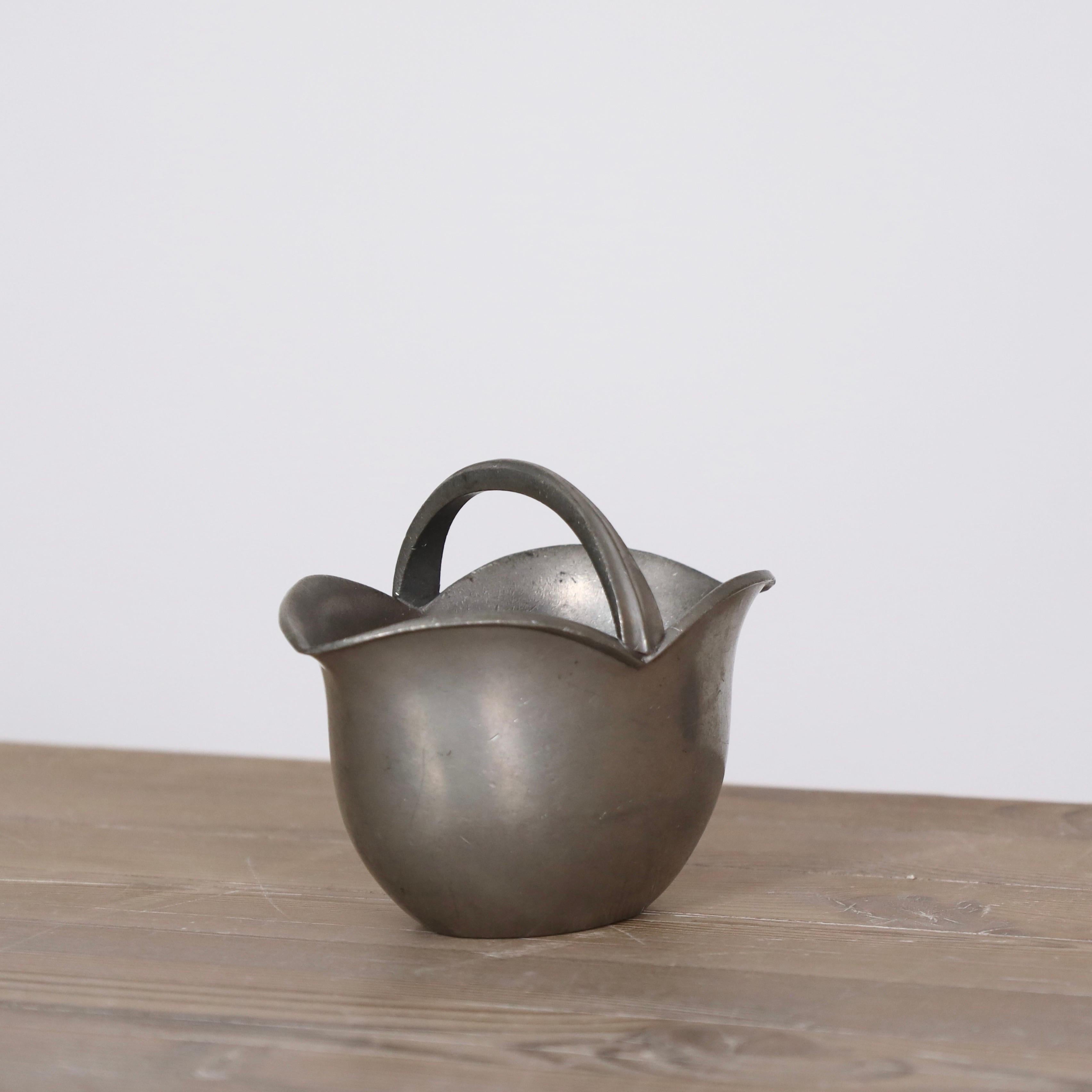 Pewter Vase by Just Andersen, 1930s, Denmark For Sale 2