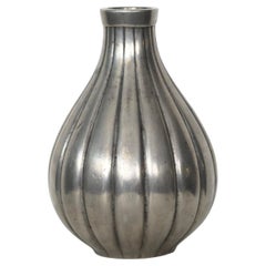 Pewter Vase by Just Andersen, 1950s, Denmark