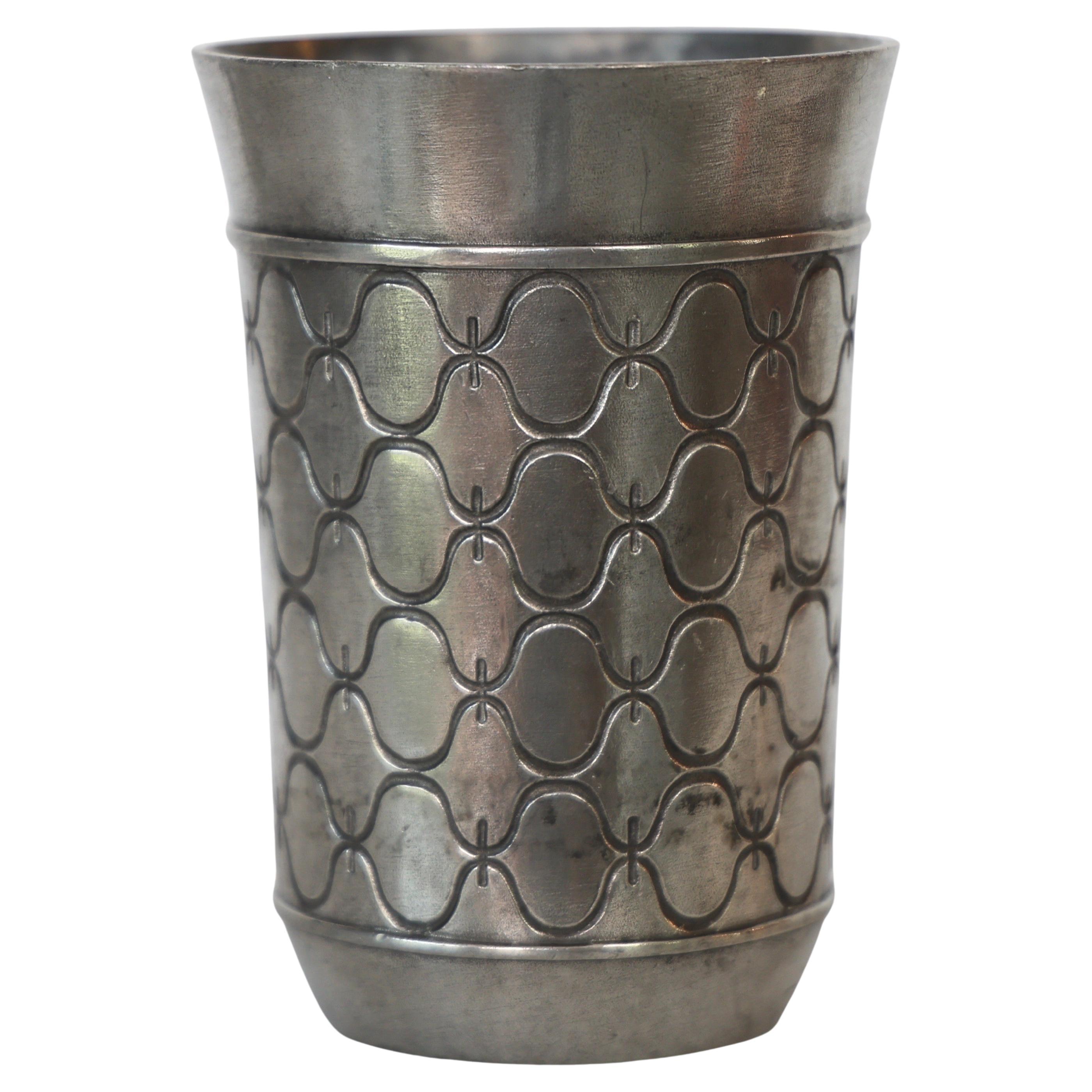 Pewter Vase by Just Andersen, 1950s, Denmark