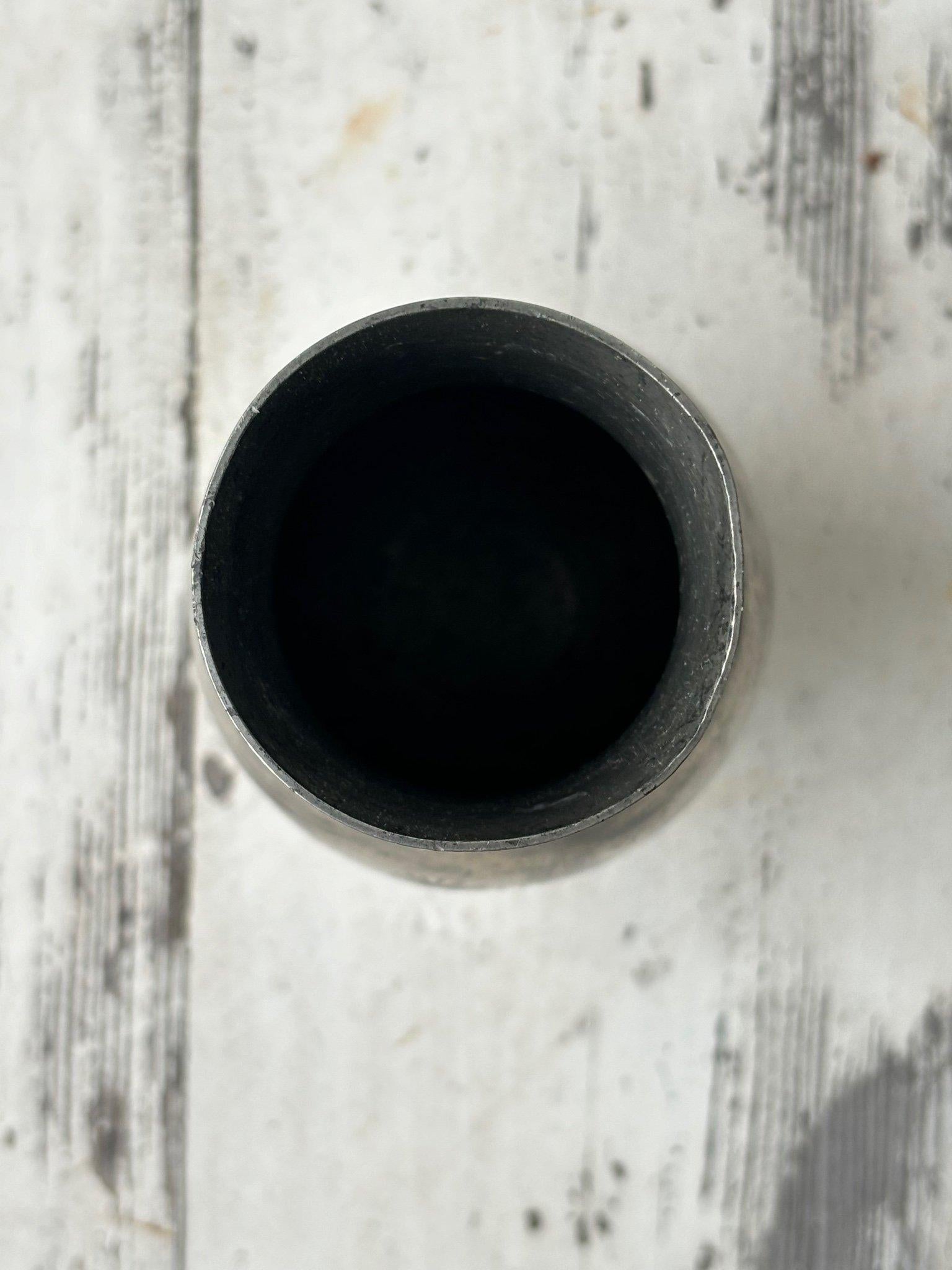 Mid-20th Century Pewter Vase, Produced by Fabrikaktiebolaget Kronsilver (FAK), Swedis Modern 1933 For Sale