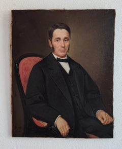 Portrait of a man with legs