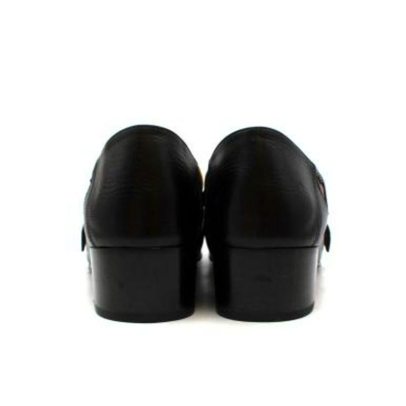 Peyton Heart-Embroidered Loafers In Good Condition For Sale In London, GB