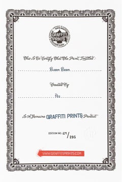 Bloom Boom (framed hand signed screen print)