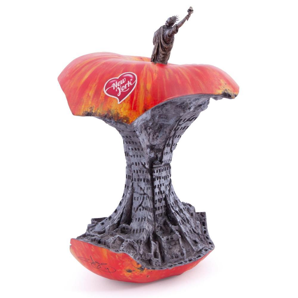 Der Big Apple – Sculpture von Pez Pierre Yves Riveau