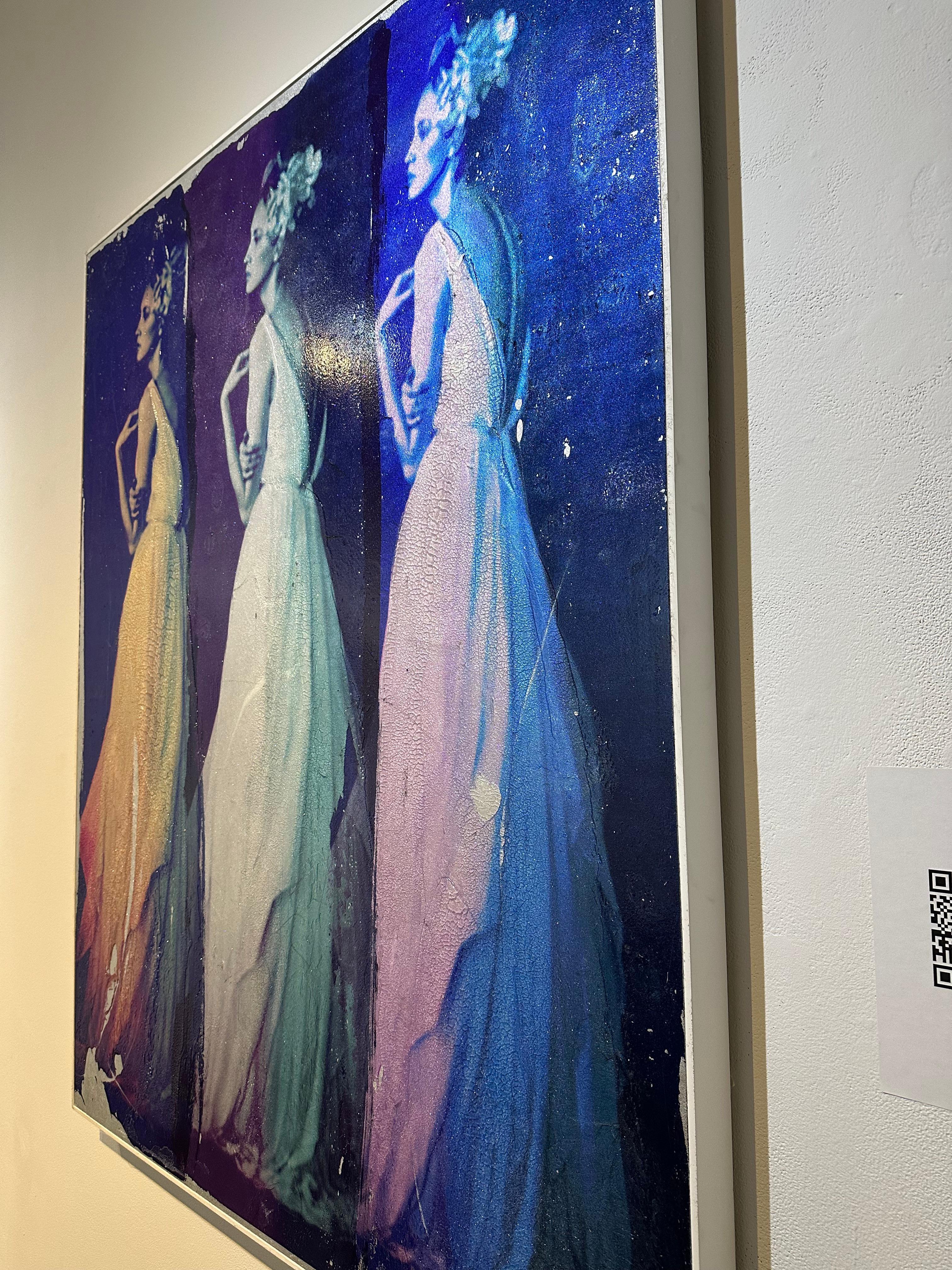 Clara 2 - Contemporary Mixed Media Art by Pezhman 