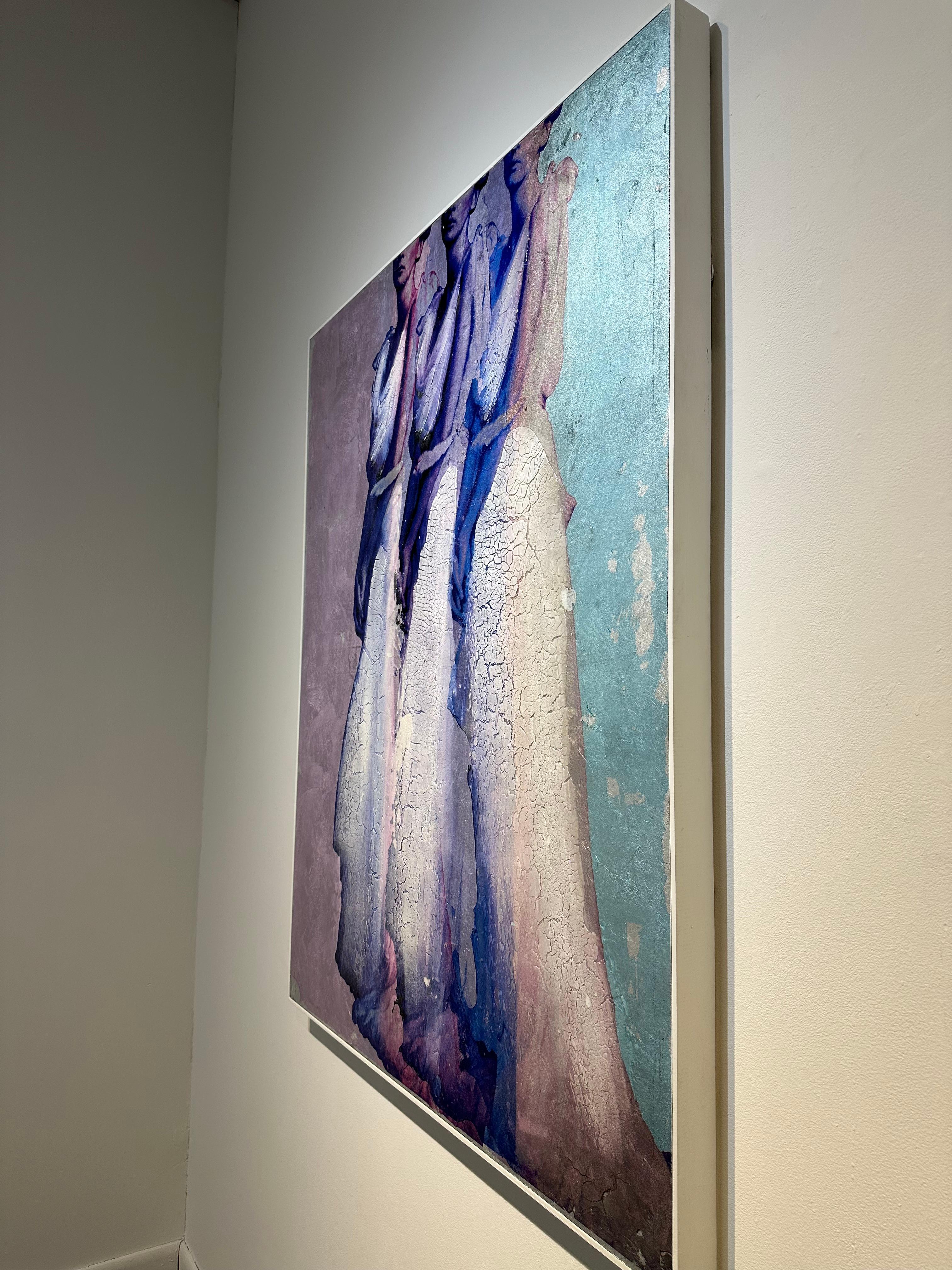 Clara - Contemporary Mixed Media Art by Pezhman 