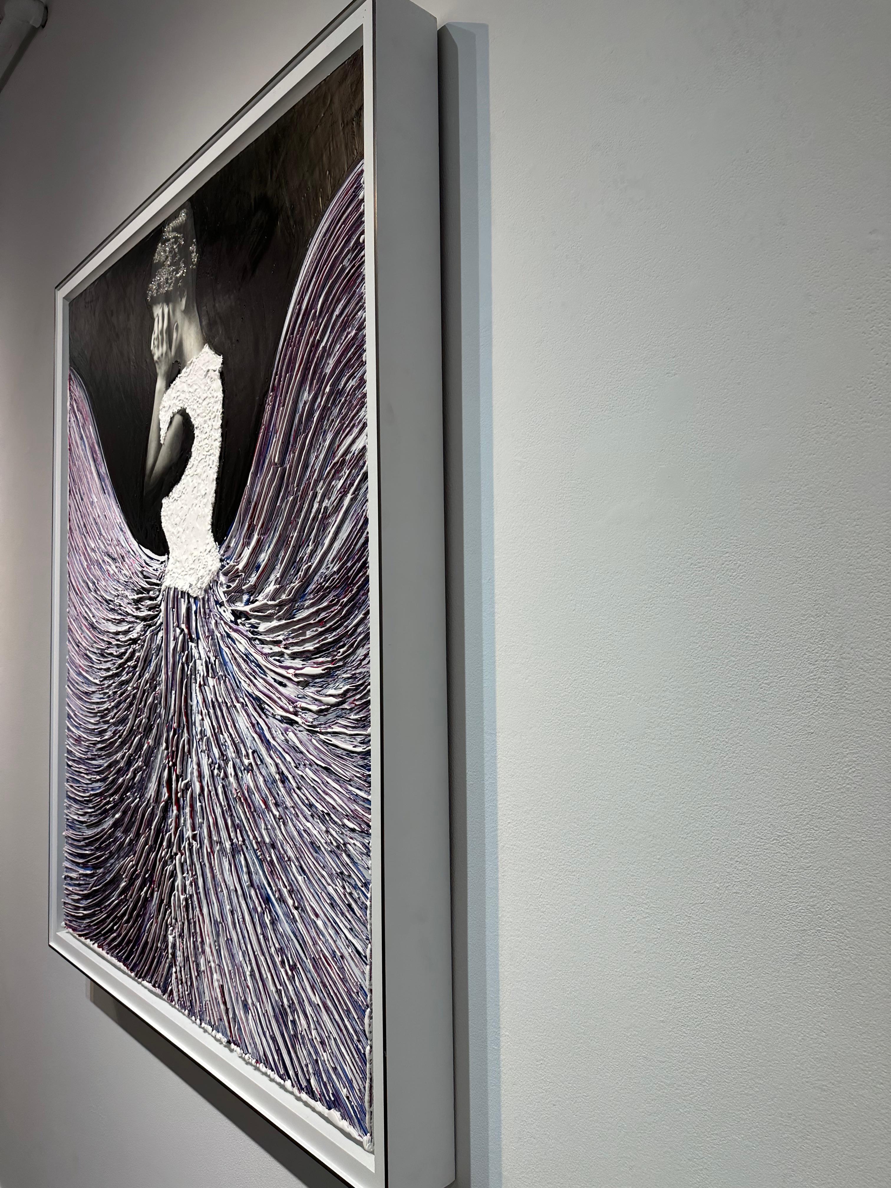 Odette - Contemporary Mixed Media Art by Pezhman 