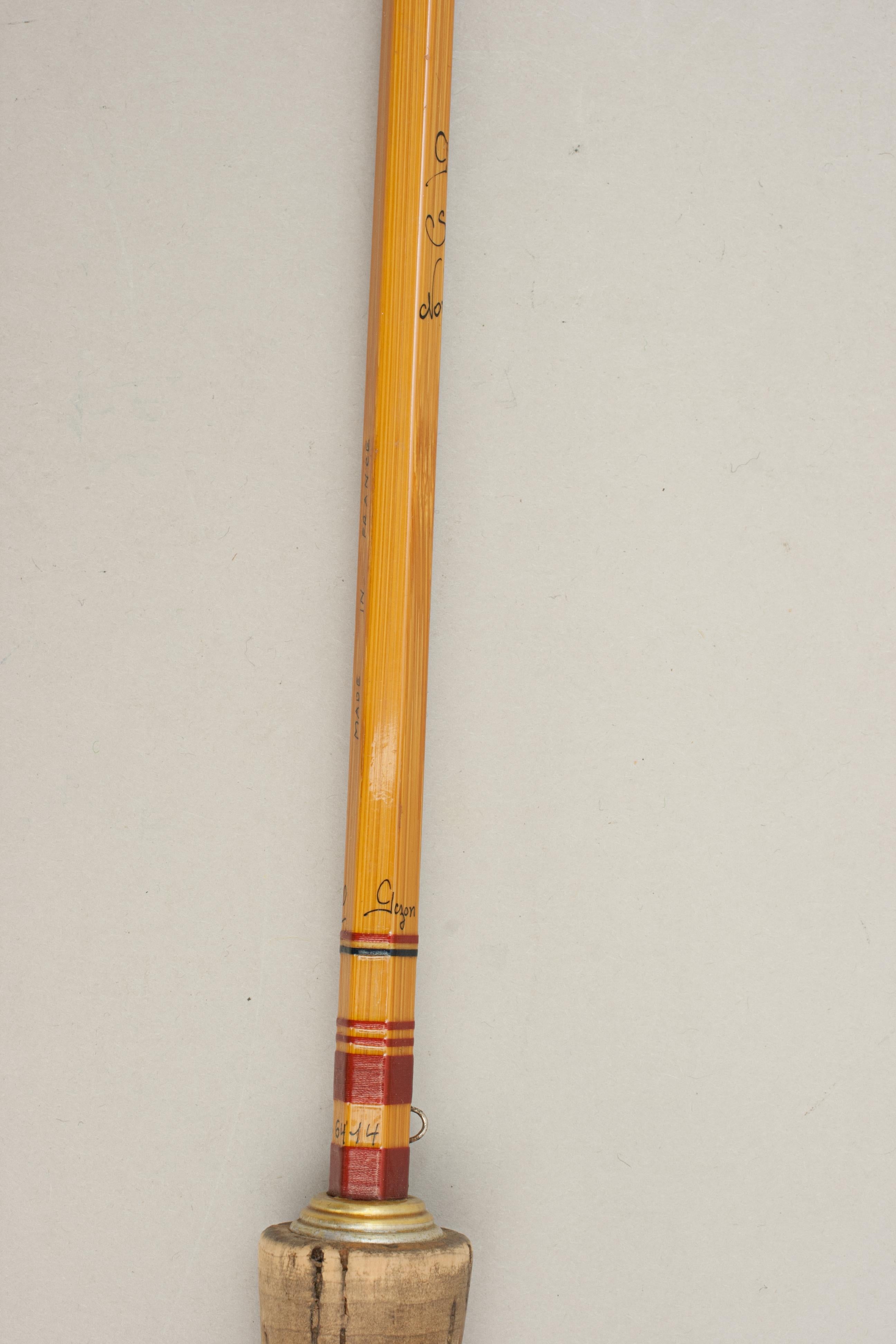 Pezon Et Michel Parabolic Split Cane Trout Fly Fishing Rod 7