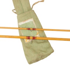 Pezon Et Michel Parabolic Split Cane Trout Fly Fishing Rod