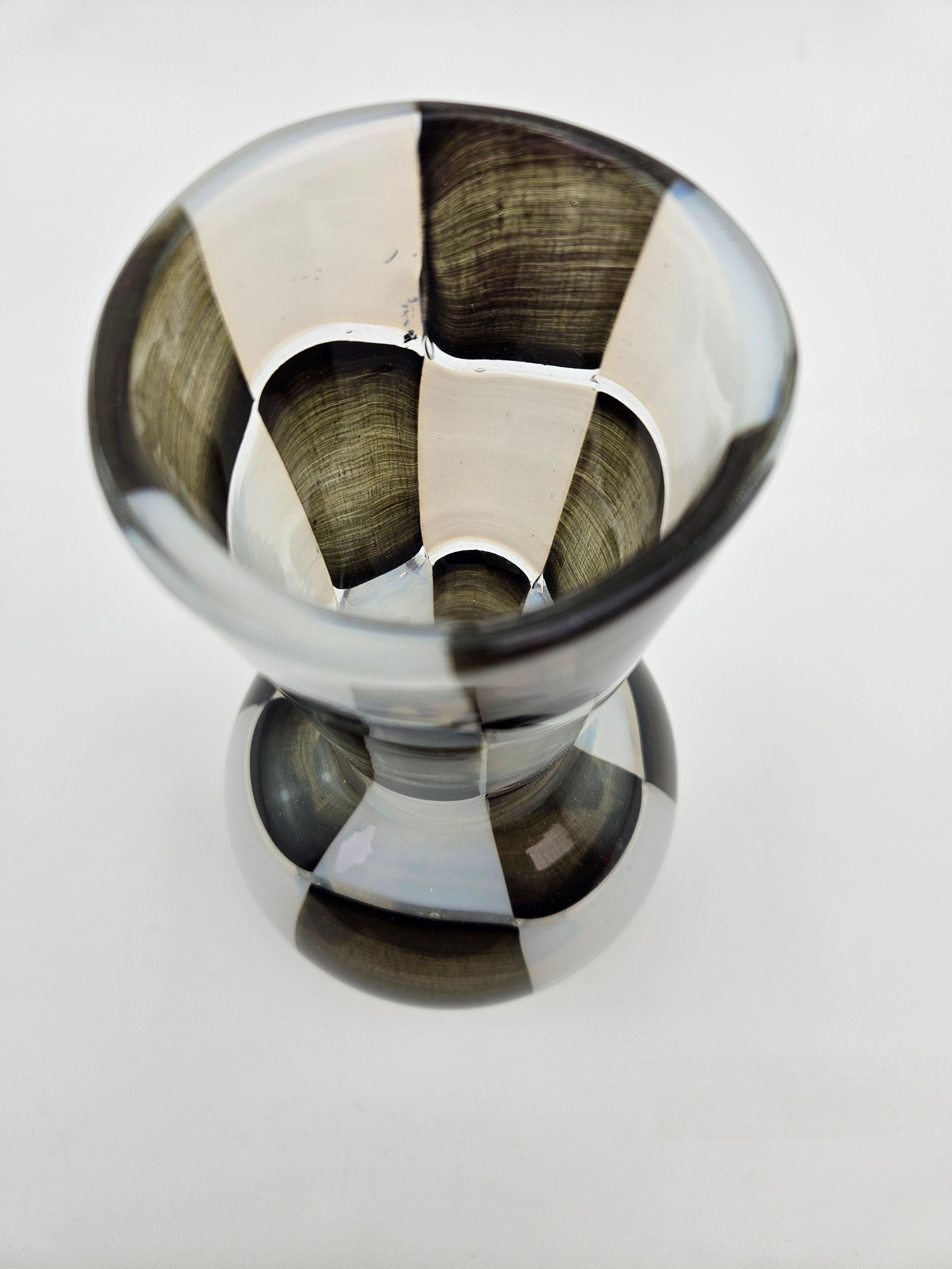 Jarrón de vidrio artístico Pezzato de Ercole Barovier en venta 3