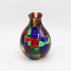"Pezzato" Vase by Fulvio Bianconi for Venini