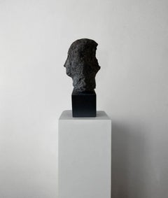 PF01 Handmade Sculptural Bust On Wood Plinth by Object Atelier