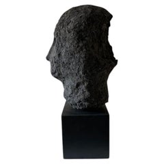 PF01 Handmade Sculptural Bust On Wood Plinth by Object Atelier