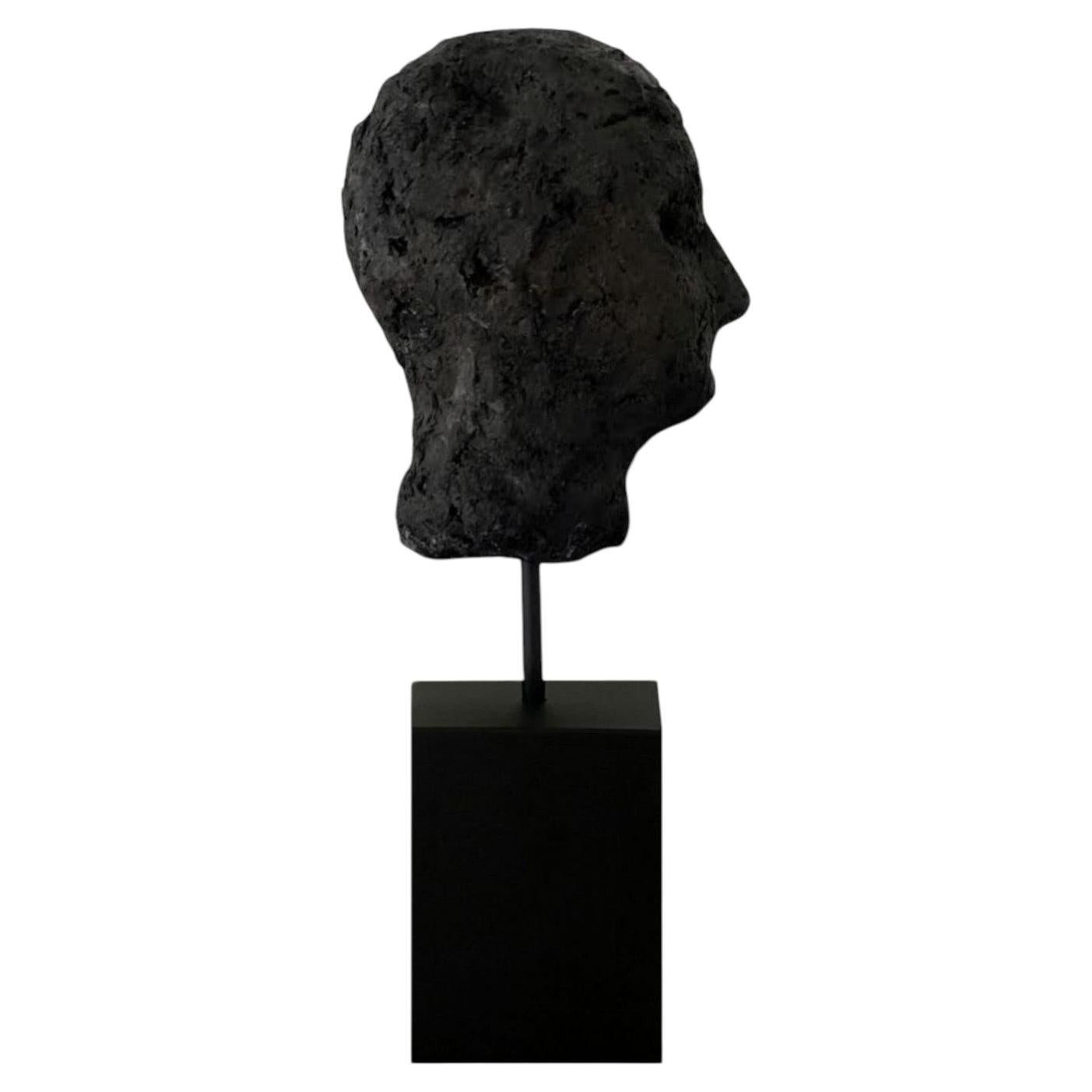 PF02 Handmade Sculptural Bust On Wood Plinth by Object Atelier