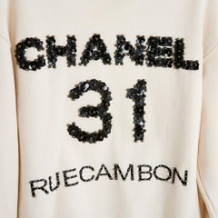 PF2020 Chanel Top Cambon S Sweat shirt Metiers Art 2020
