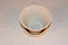 Pfaltzgraff Flower Pot with Saucer