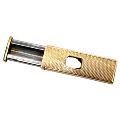 Pfeilring 14k Yellow Gold Vintage Cigarette Cutter