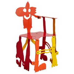 "PG" sculptural chair by Serban Ionescu, 2019