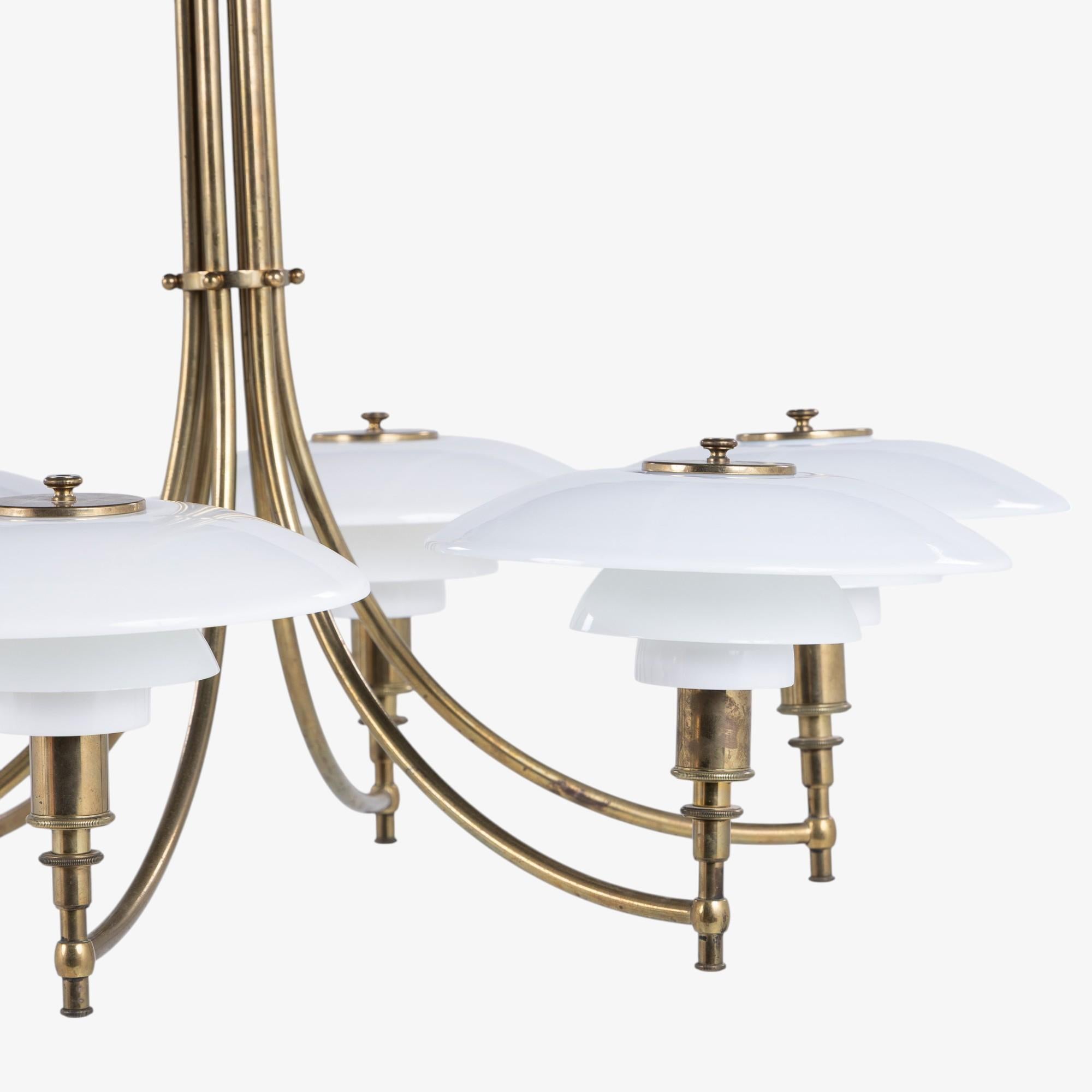 Mid-Century Modern PH 3/2 - 'Anchor' chandelier by Poul Henningsen For Sale