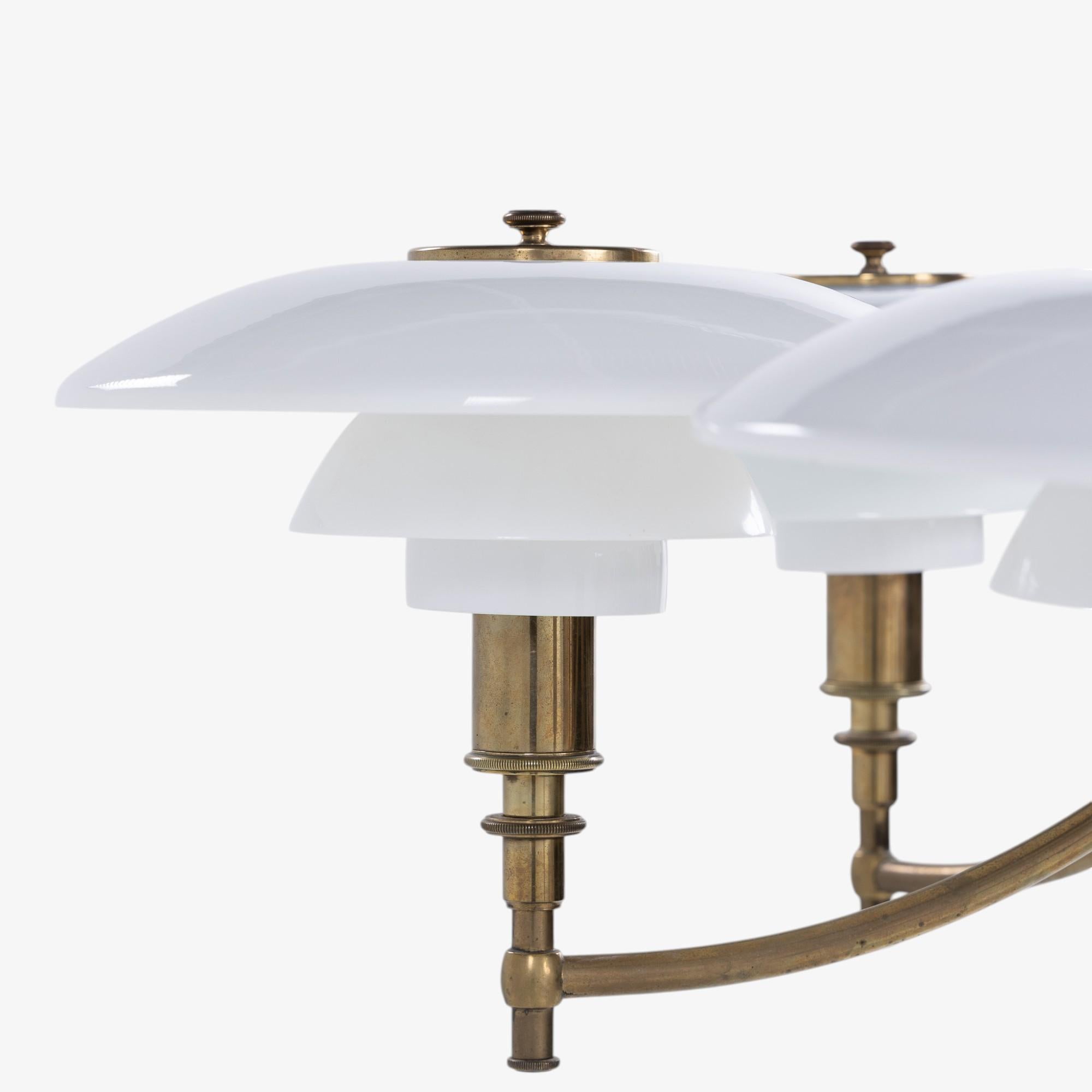 20th Century PH 3/2 - 'Anchor' chandelier by Poul Henningsen For Sale