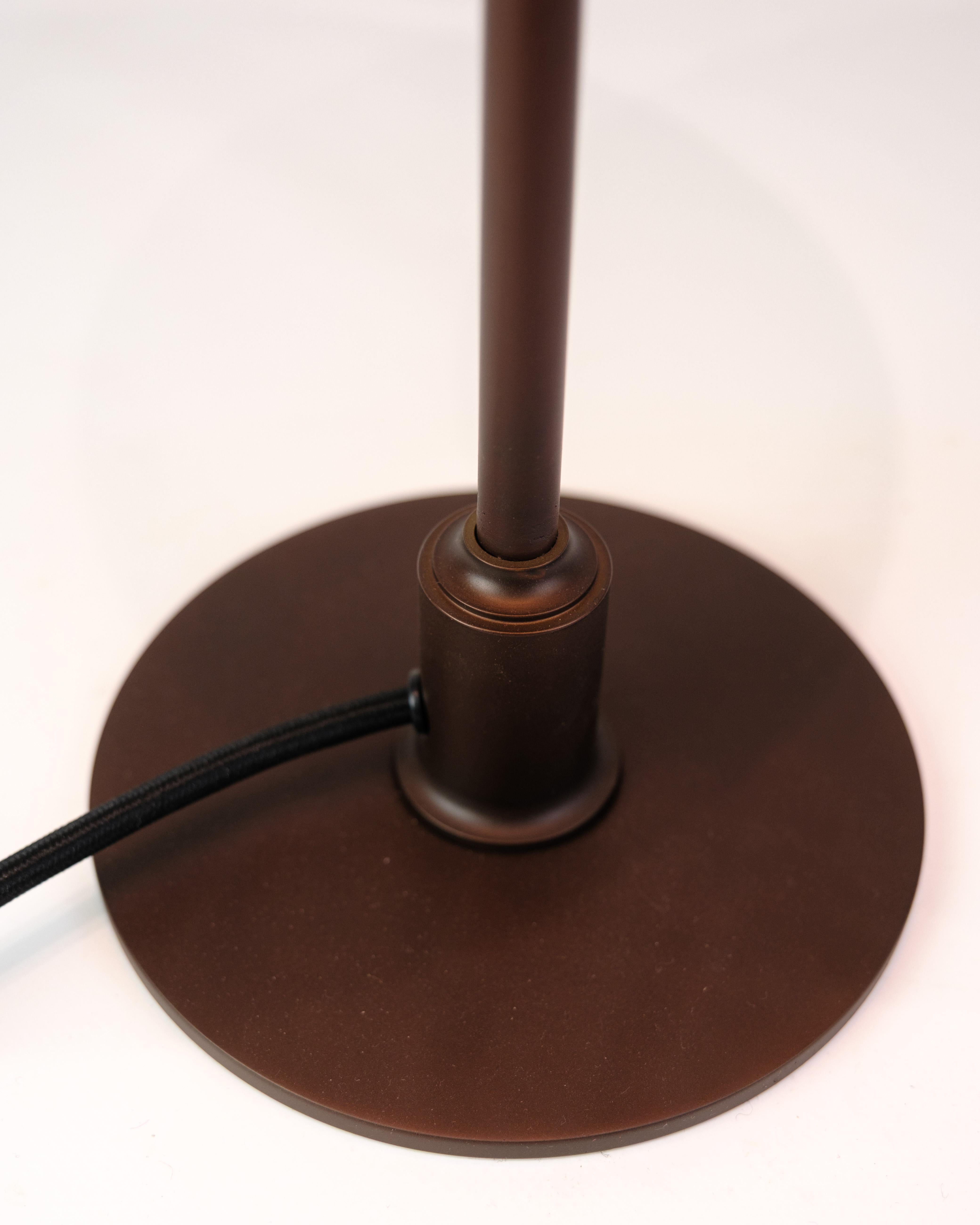 Lampe à poser PH 3 2 avec abat-jour ambre Par Poul Henningsen pour Louis Poulsen en vente 2