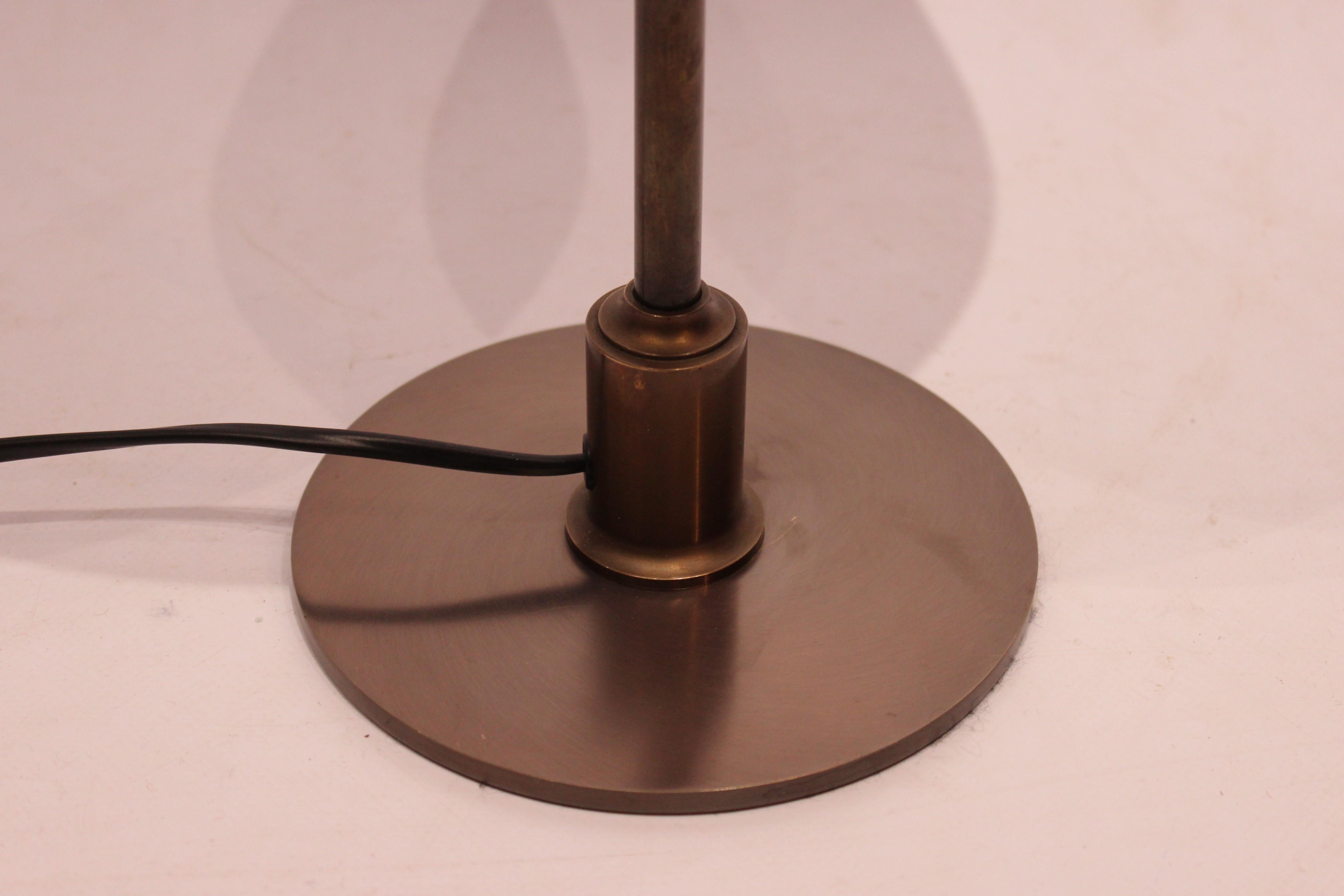 PH 3/2 Tablelamp, Model Tremp, Burnished Brass, by Poul Henningsen, 1994 3